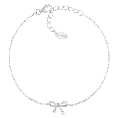 Bracciale fiocco donna argento - fiocco,