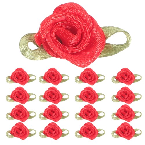 100 pcs fiori stoffa - ,