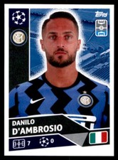 Topps Champions League 2020-21 - Danilo D'Ambrosio (Inter Milan) #INT 8