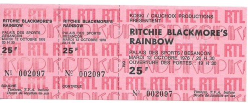 Raro biglietto concerto - raro,