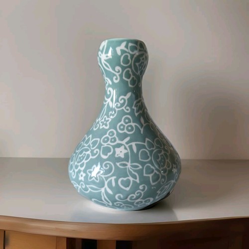 Vaso porcellana sia stile - vaso,