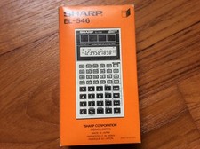 Calcolatrice SHARP elsi mate