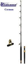 ITALCANNA - Canna "Cayman" con passanti Stuart Oro cm.195 lb.30