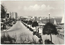CATTOLICA - RIMINI - LUNGOMARE ED ALBERGHI - VIAGG. 1961 -51672-
