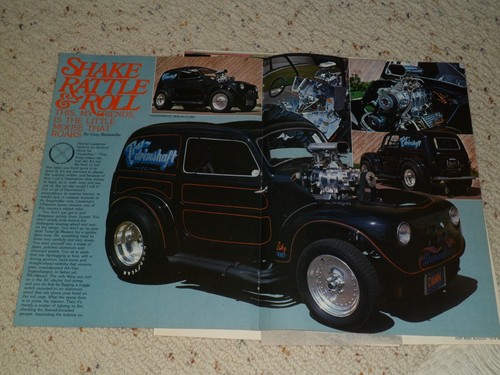 1954 fiat topolino panel - topolino, ad