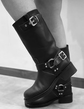 Stivali Biker Vera Pella Nero