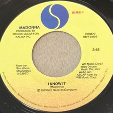 Madonna I Know It EP Record