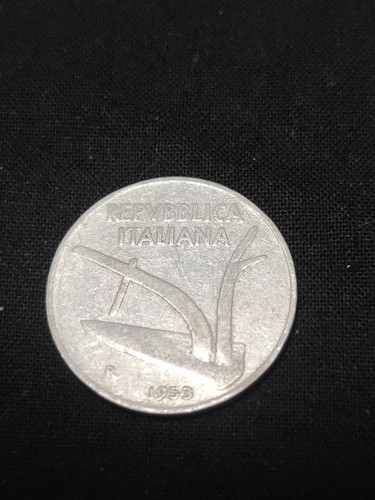 Moneta lire spiga 1953 - , 10