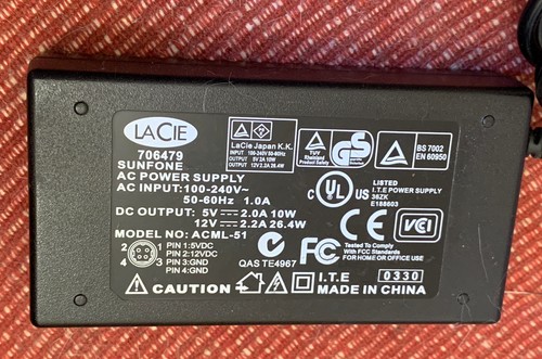 Alimentatore lacie 706479 - alimentatore,