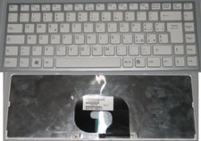 Tastiera italiana silver con tastiera bianca compatibile con SONY VAIO VPC-Y 026