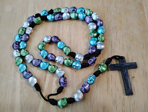 Collana rosario paracord - rosario,