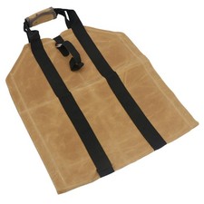 Porta legna da ardere in tela