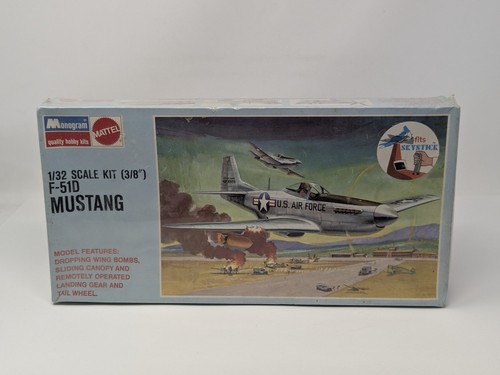 51d mustang model kit - model,