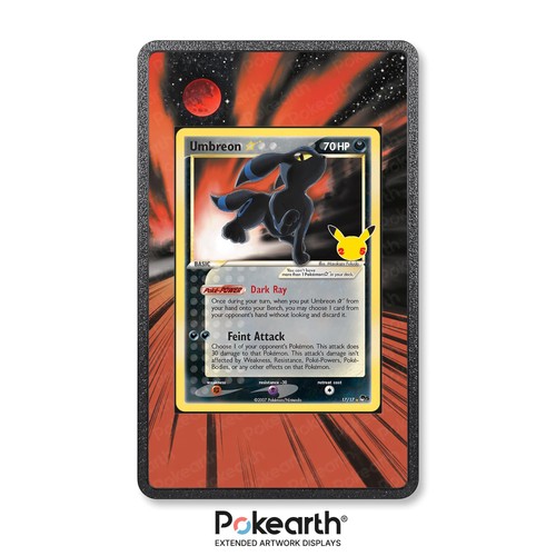 Umbreon gold star case - gold, 17/17