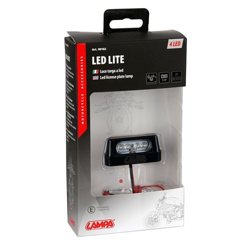 Luce targa led moto - , +