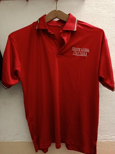 Polo tecnica croce - polo, rossa