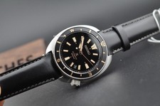 Seiko Prospex SRPG17K1 Zaffiro Automatico Land Tartaruga 200M Pelle di Vitello Nero