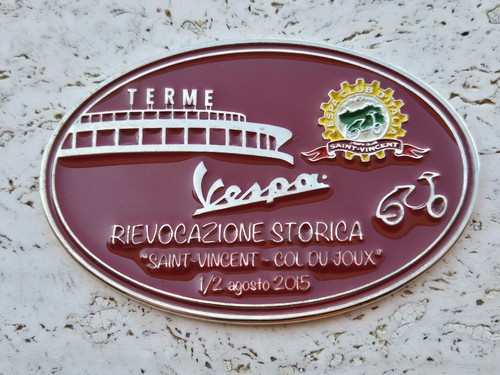 Vespa club italia placca - vespa,