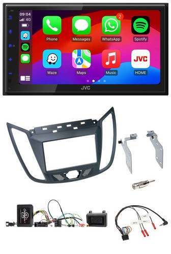 Jvc bluetooth 2din - jvc, volante