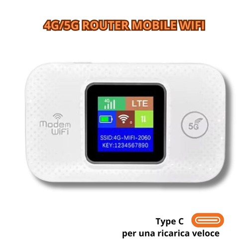 Router modem portatile - router, 4g/5g