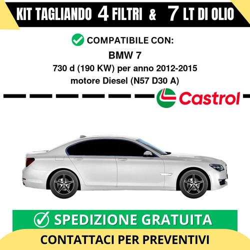 Tagliando per bmw - per, 190