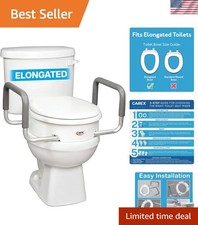 Sedile WC Rialzato con Bracci
