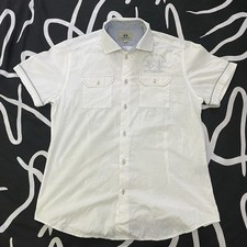 Camicia Maniche Corte Bianca