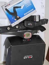 OROLOGIO POLAR RS100D HEART RATE MONITOR RUNNING FITNESS FULL SET IN A MINT...