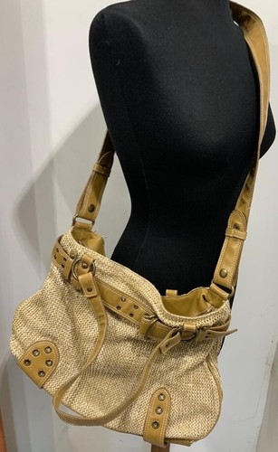 Borsa beige con - , rifiniture