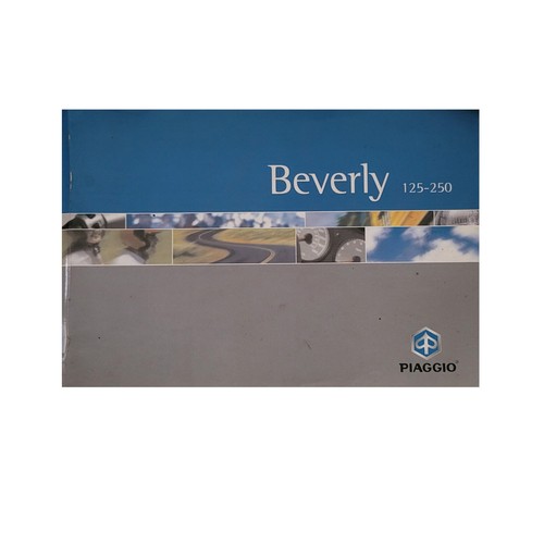 Libretto piaggio beverly - libretto,