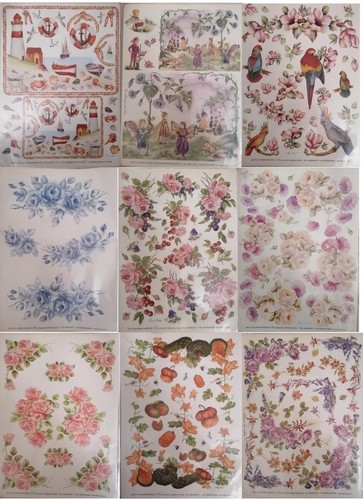 Carta per decoupage decomania - carta,