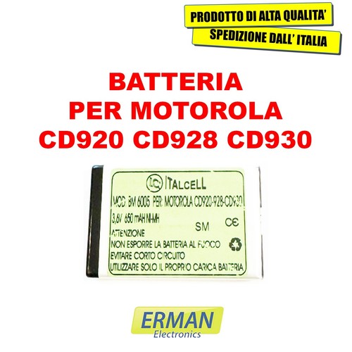 Batteria per motorola cd920 - per,