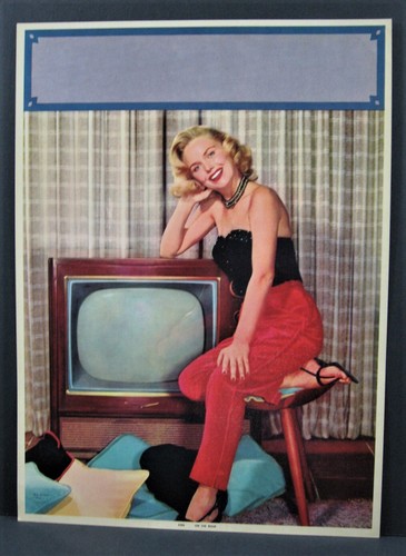 Calendario vintage ragazza - calendario,