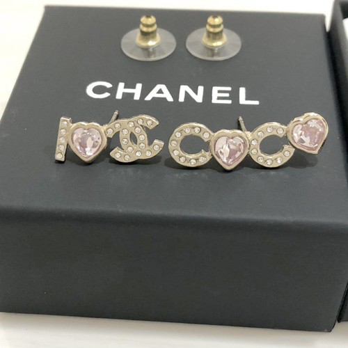 Orecchini chanel coco rosa - chanel, cc