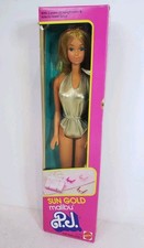 SUN GOLD MALIBU P.J. BAMBOLA BARBIE 1983 MATTEL 1187 NRFB