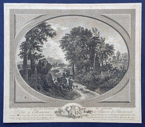 Stampa antica acquaforte