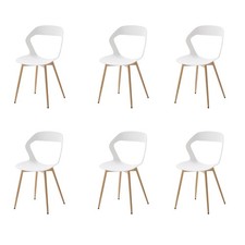 GrandCA HOME Set di 6 Sedie da