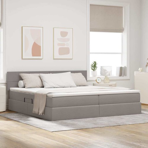 Letto con contenitore - led, e