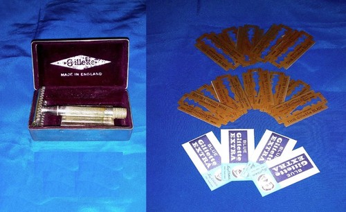 Gillette rasoio vintage con - gillette,