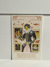 Cartolina continentale artista pittore Lavinia Fontana B40