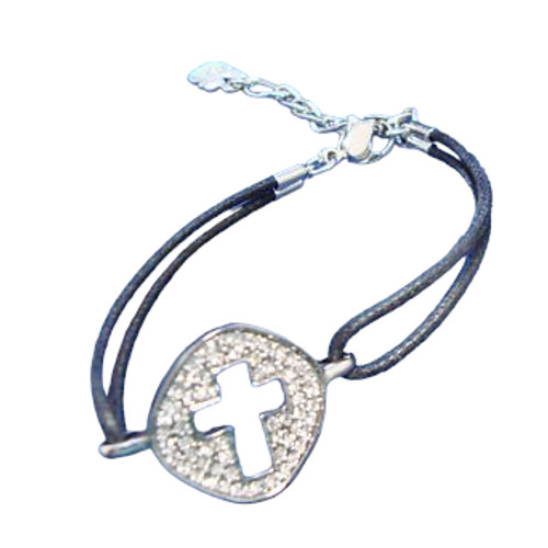 Swarovski bracciale con croce - swarovski,