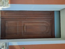 Infissi in alluminio effetto finto legno (2 portoni,4 portefinestre,2 finestre)