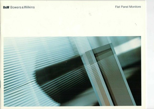 Prospekt bowers wilkins - prospekt, b&w
