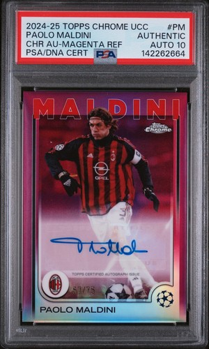 Paolo maldini autografo - maldini, /75