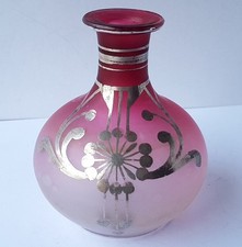 Vaso In Vetro Stile Liberty