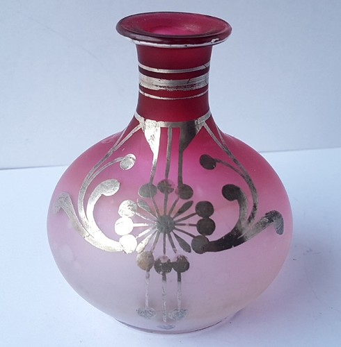 Vaso vetro stile liberty - vaso,