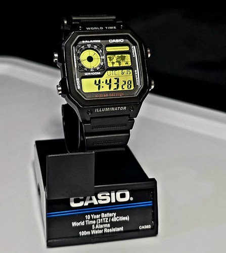 Limone lime casio - limone/lime, 🟡🟢