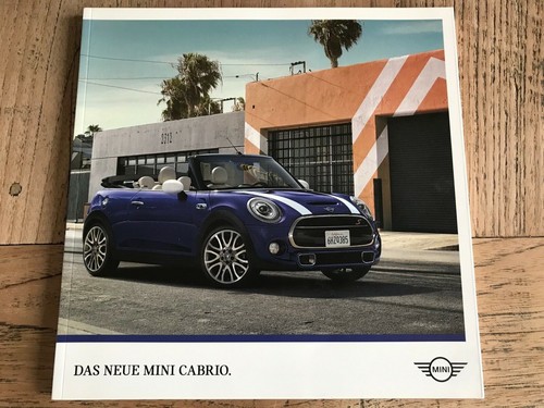 Brochure depliant mini - depliant, cabrio