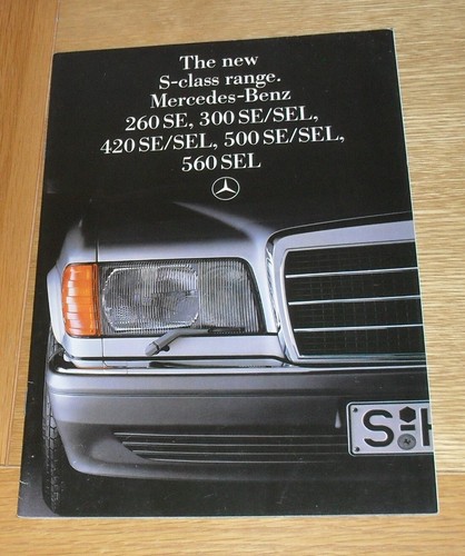 Brochure mercedes classe - brochure, s