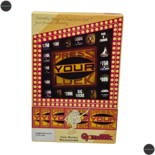 Press your luck - commodore, 64